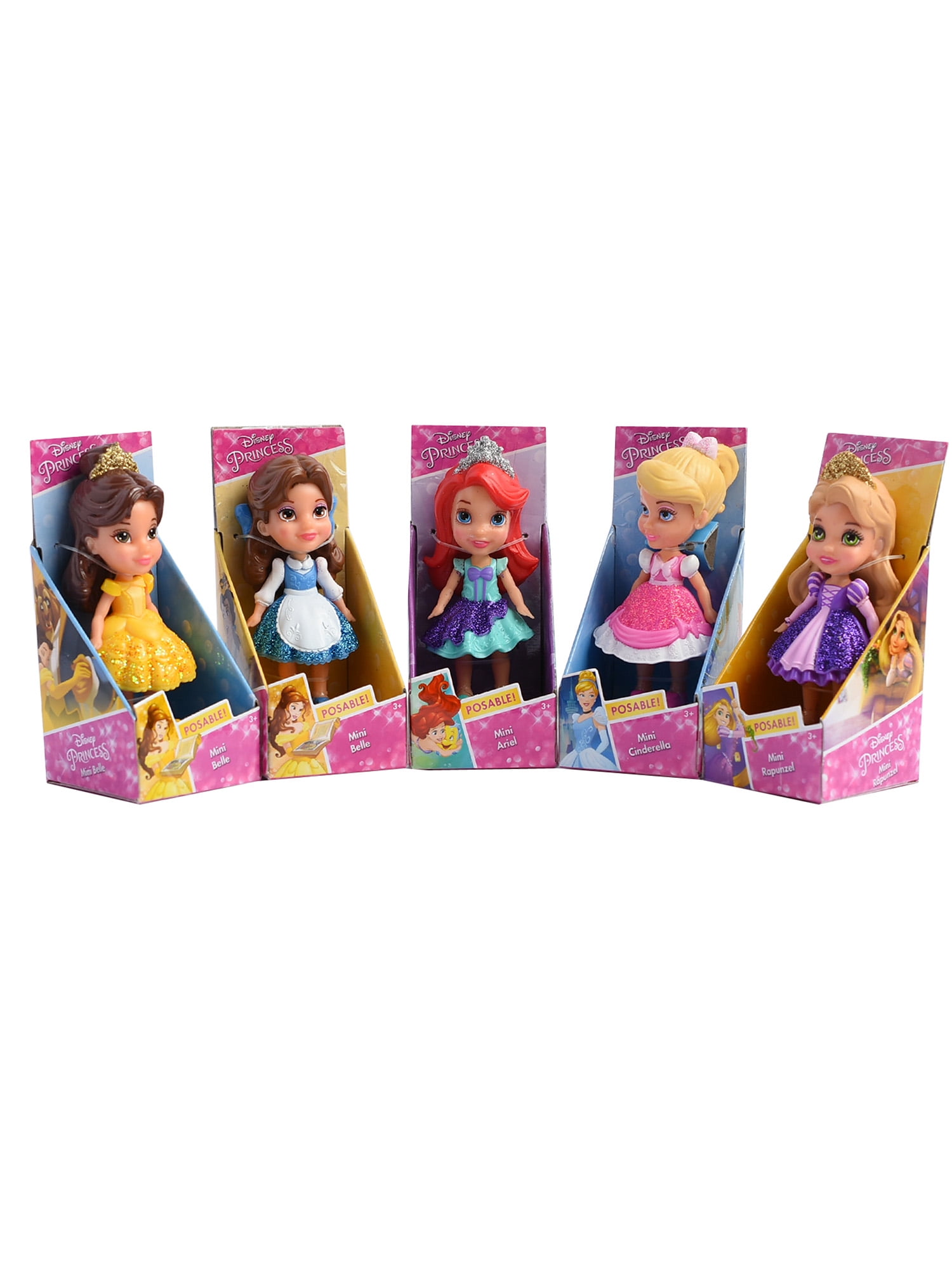 disney princess mini dolls set of 5