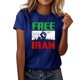 thumbnail image 2 of Tops de Cuello Alto para las Mujeres de la Carta de la Moda Impresa Blusas de Manga Corta, Camisas Casuales Suaves con Cuello Triple 弹性 Ajuste, Camiseta de Suéter de Uso Diario, 2 of 5