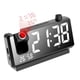 thumbnail image 1 of Reloj Despertador con Proyección, Pantalla LED HD, Relojes de Proyección Inteligentes para Dormitorio, Reloj Digital Giratorio de 180 Grados, Proyector B, 1 of 5