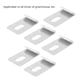 thumbnail image 4 of Clips de base para Invernadero, Fijaciones Metálicas, Kit de Herramientas para para Tipo de Invernaderos, 4 of 7
