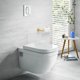thumbnail image 4 of Toilet Paper Holder, SUS 304 Stainless Steel Adjustable Double Post Pivoting Toilet Paper Roll Holder Wall Mount for Bathroom, 4 of 5