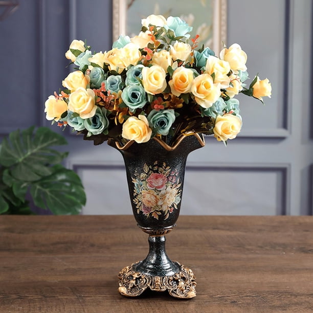 veasfak Vintage Flower Vase Flowerpot Planter Holder Ornament