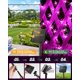 thumbnail image 5 of Luces Solares en Cadena Brightown 60 LED Rosadas Impermeables, 5 of 7