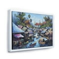 thumbnail image 3 of Designart 'Ancient Waterside Life I' Traditional Framed Canvas Wall Art Print, 3 of 5