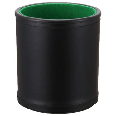 UNTERING PU Leather Dices Cup Hand Pattern Dices Shaker Cup Quiet Shakings Entertainment Dices Bowl for Dices Board Game Party