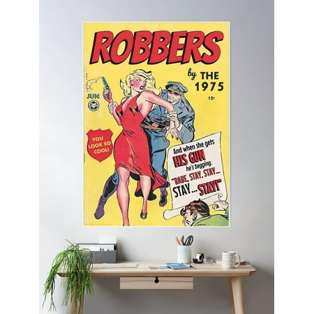 Robbers The 1975 Poster Wall Art, Modern Wall Decor For Living Room Bedroom, 8x12 UNFRAMED
