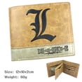 thumbnail image 2 of Monedero de piel con doble pliegue, estilo Anime Death Note, unisex, 2 of 2