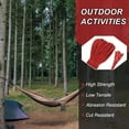 thumbnail image 4 of Uxcell 30Ft Braided Paracord Line, 200lb 1.1mm Diameter Multipurpose Utility Cord Rope Wind Chime String Kite Line Flame Resistant for Camping, Hot Air Balloon, Outdoor Survival, Red, 4 of 5