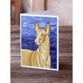 thumbnail image 2 of Pharaoh Hound Greeting Cards and Envelopes Pack of 8, 2 of 2
