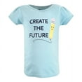 thumbnail image 5 of Hudson Baby Infant and Toddler Girl Short Sleeve T-Shirts, Creativity, 18-24 Months, 5 of 7
