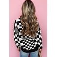 thumbnail image 4 of a.Jesdani Stylish Bold Plaid V-Neck Sweater | Versatile for Every Day, 4 of 8