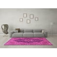 thumbnail image 3 of Ahgly Company Indoor Round Persian Pink Traditional Area Rugs, 8' Round, 3 of 4