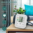 thumbnail image 2 of Tensiómetro portátil y doméstico con pantalla LCD, tipo brazalete, medición precisa, color blanco, USB, 2 of 5