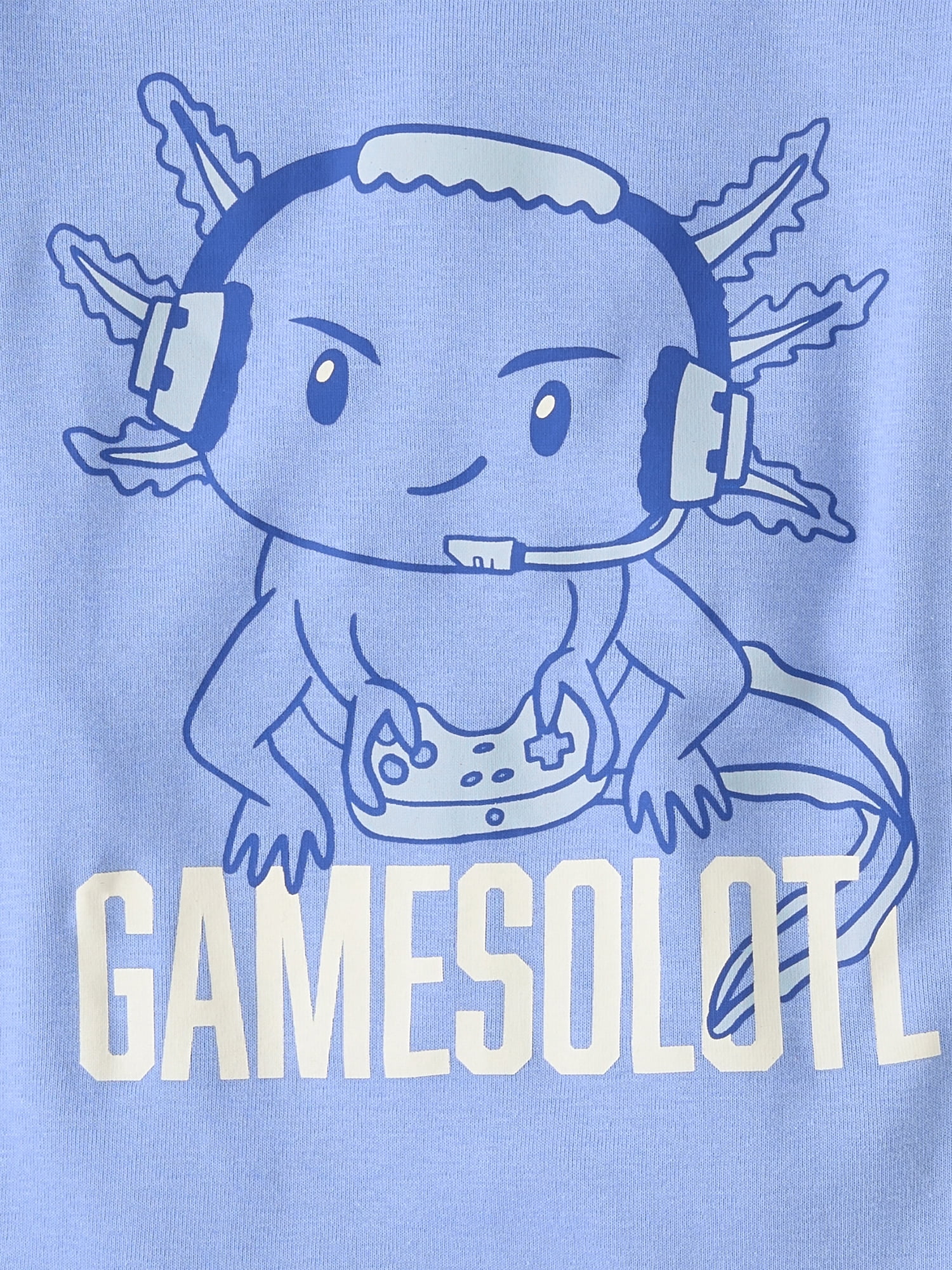 The Children's Place Boys Short Sleeve Gamer Axolotl Snug Fit Cotton PJs, Sizes 4-16
