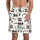 thumbnail image 1 of Fotbe Camping Caravan 2 Trajes de Baño Estampados para Hombre, Shorts de Verano de Secado Rápido, Ropa de Playa, Bañadores-Large, 1 of 6