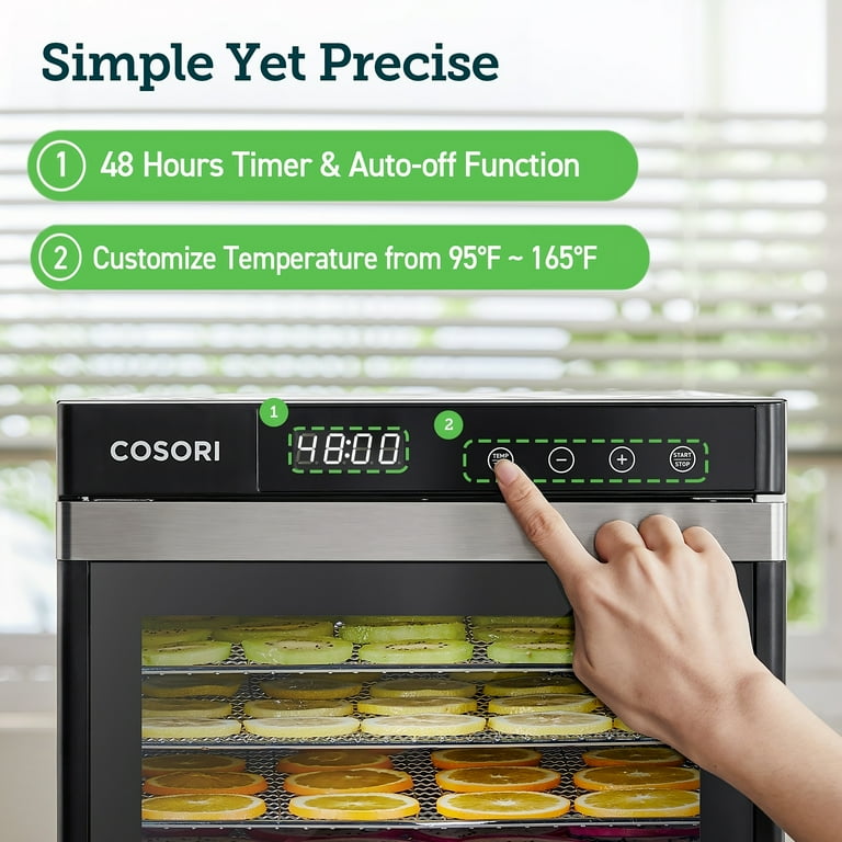 Cosori Premium Stainless Steel Food Dehydrator Review