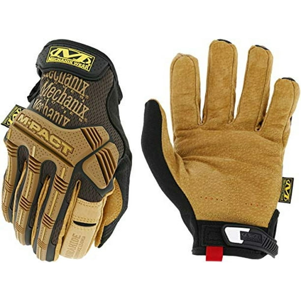 Guantes de trabajo Mechanix Wear M-Pact Leather absorben las vibraciones