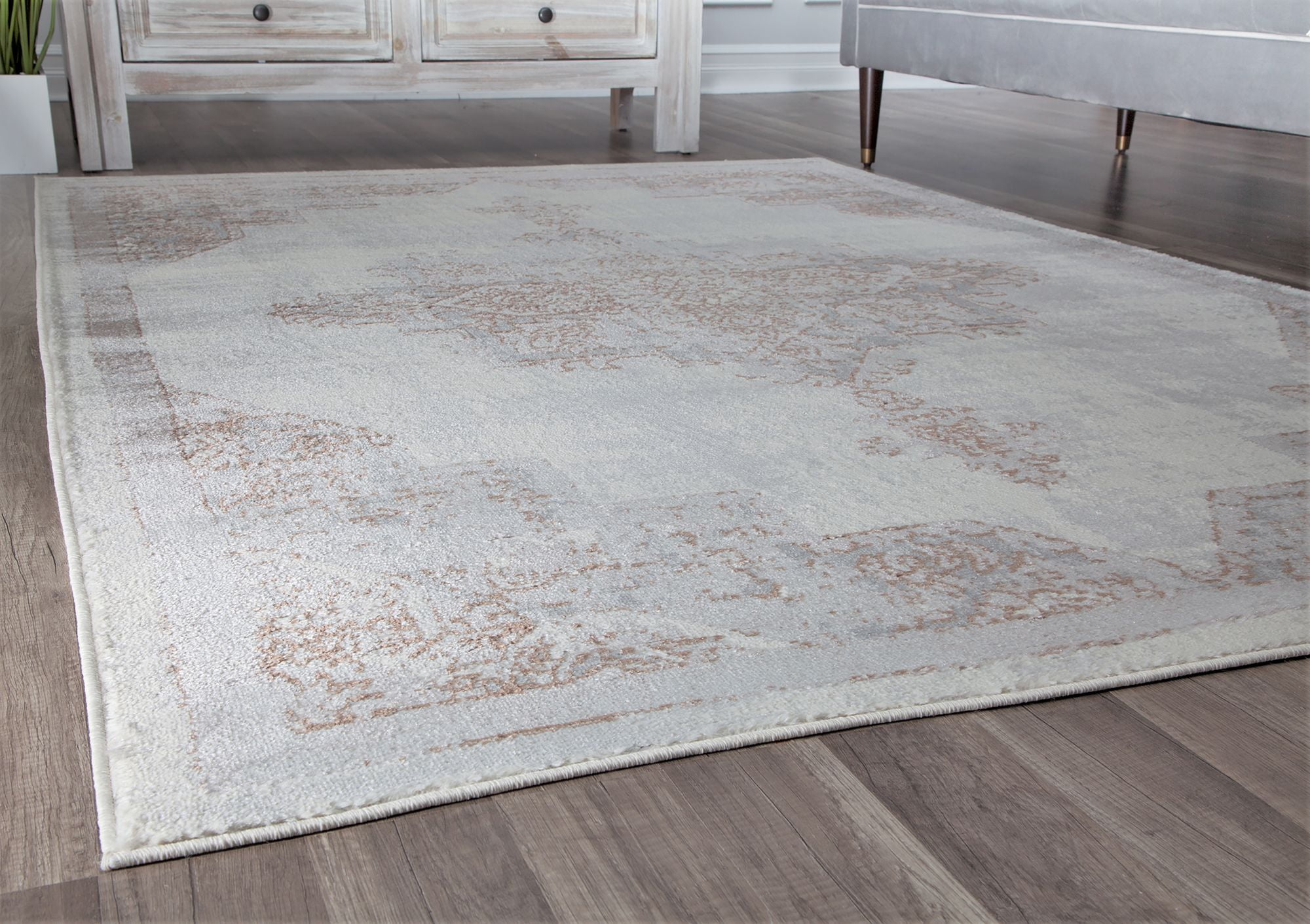 Rugs America Gallagher Vintage Area Rug, 10' x 8', Stain-Resistant