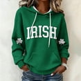 thumbnail image 2 of Blusas de Manga Larga para las Mujeres Sudadera Impresa Casual con Capucha, Sudadera de Moda para el Uso Diario de Primavera Verano, 2 of 5