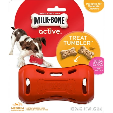 Milk-Bone Treat Tumbler, Interactive Dog Toy for Medium (10 Best Interactive Dog Toys)