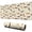 Dachshund Floral Playful, variant on 31.5x11.8 Inch Gaming Mouse Pad, Non-Slip Stitched Rubber Desk Mat for Desktop & Laptop,Dachshund Floral Playful Beige Pattern