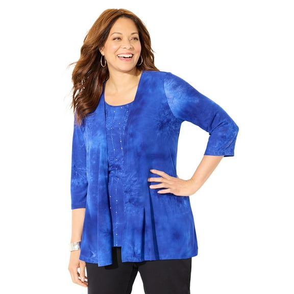 Catherines Women's Plus Size Petite Starlight Duet