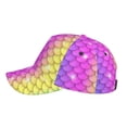 thumbnail image 5 of Balery Rainbow Scales2 Baseball Cap For Women Men,Adjustable Size For Running Workouts And Outdoor Activities All Seasons, 5 of 9