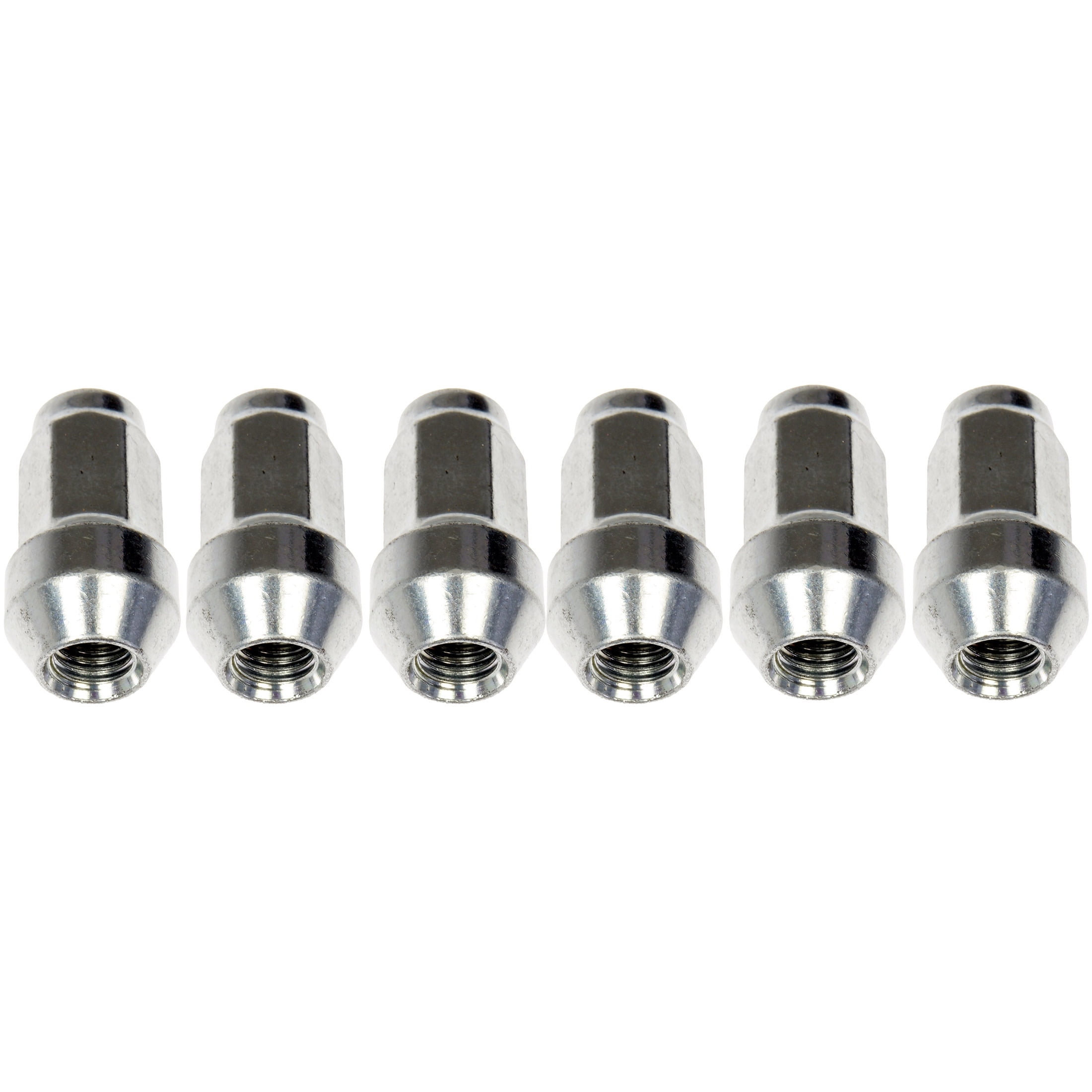 Dorman 611-288 Wheel Nut M14-2.0 Dometop - 21mm Hex, 54mm Length for Specific Ford / Lincoln Models (Pack of 10) (OE FIX)