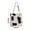 Black/White, variant on FFENYAN New Cartoon Cow Casual Print Canvas Crossbody Bag For Style Handbags