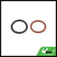 thumbnail image 1 of Unique Bargains Pompe de Direction Assistée Joint d'Étanchéité de Sortie d'Entrée Raccord Joint Adapté pour Honda Accord - Pack de 2 Noir Rouge, 1 of 5