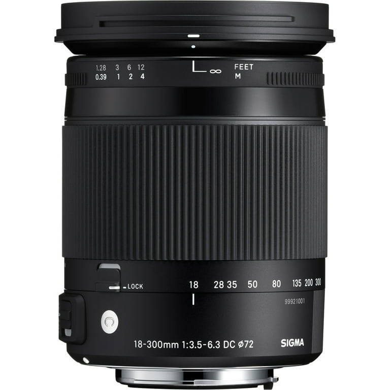 Sigma 18-300mm F3.5-6.3 Contemporary DC Macro OS HSM Lens for