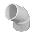thumbnail image 5 of Waterway 411-4040 Fitting, PVC, Street Ell, 45°, 1-1/2"S x 1-1/2"Spg, 5 of 5