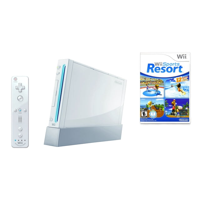 Nintendo - Wii Consola Wii Sports Resort Bundle - Blanco (Reacondicionado)