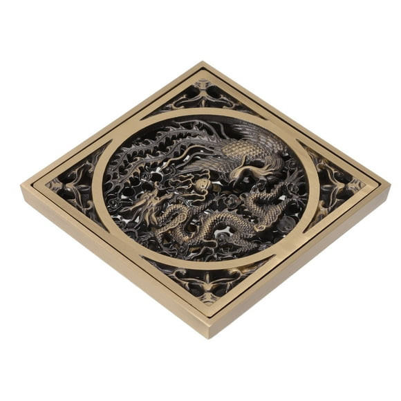 Square Floor Drain, Antique Style Proof Floor Drain For Garages For Kitchens