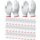 thumbnail image 1 of Guantes de trabajo SATINIOR, forros blancos de algodón, 36 pares, para hombre y mujer, 1 of 7
