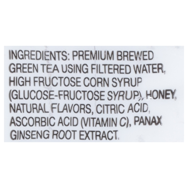 AriZona Green Tea with Ginseng and Honey, 16 fl oz Bottles, 12 Pack | Real Brewed Green Tea | Made with Pure Cane Sugar & Natural Honey