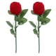 thumbnail image 1 of 2 cajas decorativas para joyas, románticas, con forma de rosa, para anillos de boda (rojas), 1 of 5