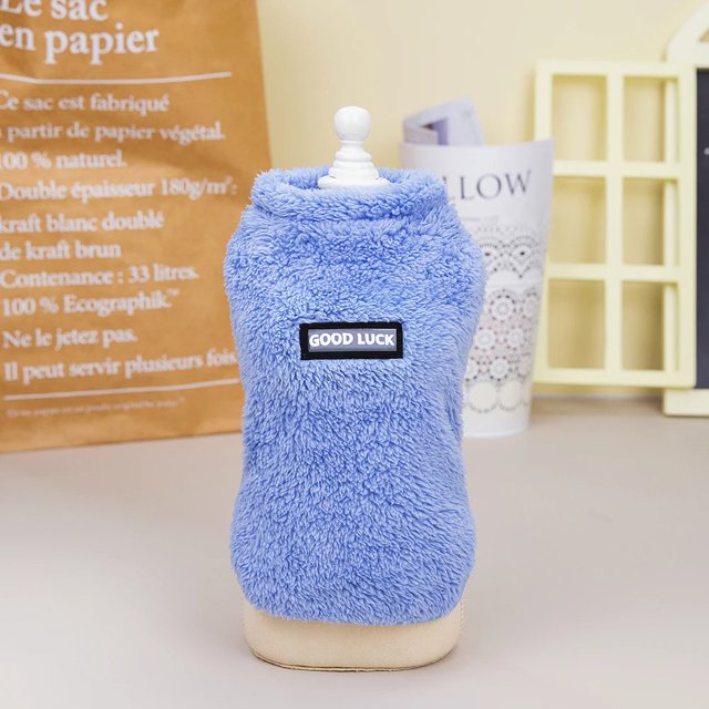 Warm Small Dog Clothes Soft Fleece Cat Dogs Clothing Pet Puppy Winter Vest Costume For Small Medium Dog Cats Chihuahua Yorkie ShopWise Round