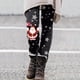 thumbnail image 2 of Leggings Deportivos Gibobby de Yoga Entrenamiento Casual Navidad Papá Noel Imprimir Interior Pantalones Negro M, 2 of 5