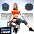 thumbnail image 3 of Neenca 2 Pack Knee Compression Sleeve, Knee Braces for Knee Pain Women Men, Knee Support for Weightlifting Gym, 3 of 8