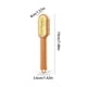 thumbnail image 3 of Cepillo de doble cara para zapatos de gamuza y cuero | Herramienta de limpieza de goma con mango largo | Eliminador de manchas para zapatos y botas | Kit de cuidado de calzado blanco o naranja de 1, 3 of 6