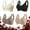 #A, variant on 4-Pack Women's Seamless Wireless Cooling Unpadded Comfort Bra, Ribbed Full Coverage Adjustable Straps Push Up Bras