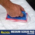 thumbnail image 3 of Star brite Scrub Pad with Handle (Medium) (Red), 3 of 6