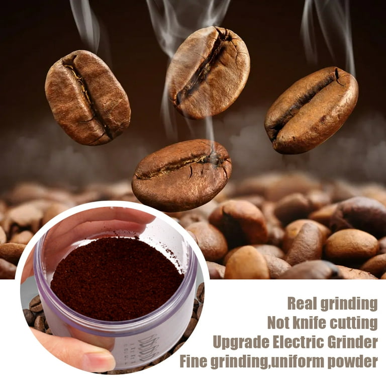 Upgraded Electric Coffee Grinder Cordless Burr Automatic Beans Mill Portable Conical Burr Coffee Grinder Spice Grinder with Multi Grind