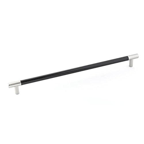 Emtek 86383 Contemporary 12" Center To Center Bar Cabinet Pull - Nickel
