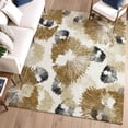 thumbnail image 6 of Addison Rugs Mayfield Premium Machine Washable Transitional Floral Chocolate Rectangle Rug, 10' x 14', 6 of 6