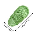 thumbnail image 2 of Durable Chew Teething Rope Slippers For Small Medium Dogs Interactive Pet Toy Puppy Training Play Tug Of War, 2 of 5