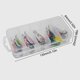 thumbnail image 4 of 10 Uds. De cebos giratorios de pesca, Kit de Señuelos de pesca giratorios de Metal coloridos, señuelos de cuchara, 4 of 6