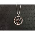 thumbnail image 3 of Mother's Day GiftS925 Sterling Silver 'Love You Mom' Life Tree Pendant with Sterling Silver Box Chain 18", Birthday Gift, 3 of 4