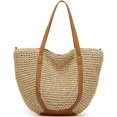 thumbnail image 6 of Straw Bags for Women Summer Beach Woven Tote Hobo Handbag Casual Straw Shoulder Bags for Travel Vocation, 6 of 8